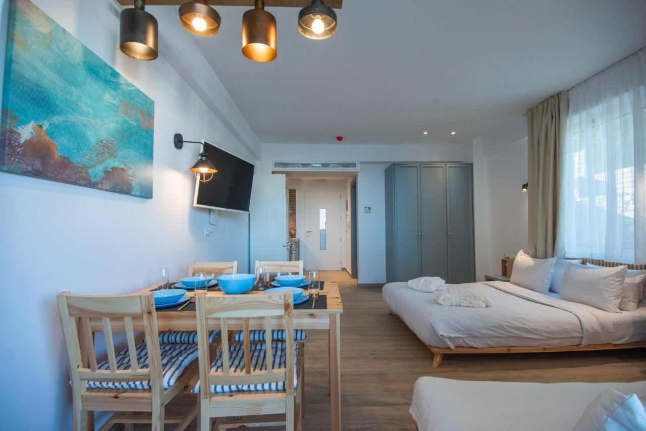 Ammos Lux Apartments Crete Agios Nikolaos  Bagian luar foto