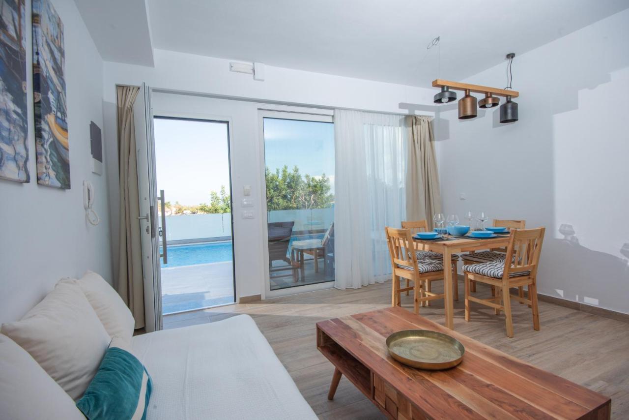 Ammos Lux Apartments Crete Agios Nikolaos  Bagian luar foto