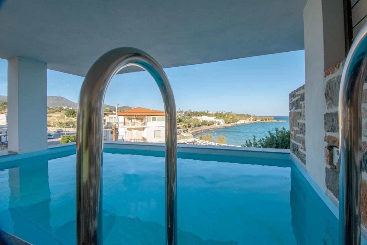 Ammos Lux Apartments Crete Agios Nikolaos  Bagian luar foto