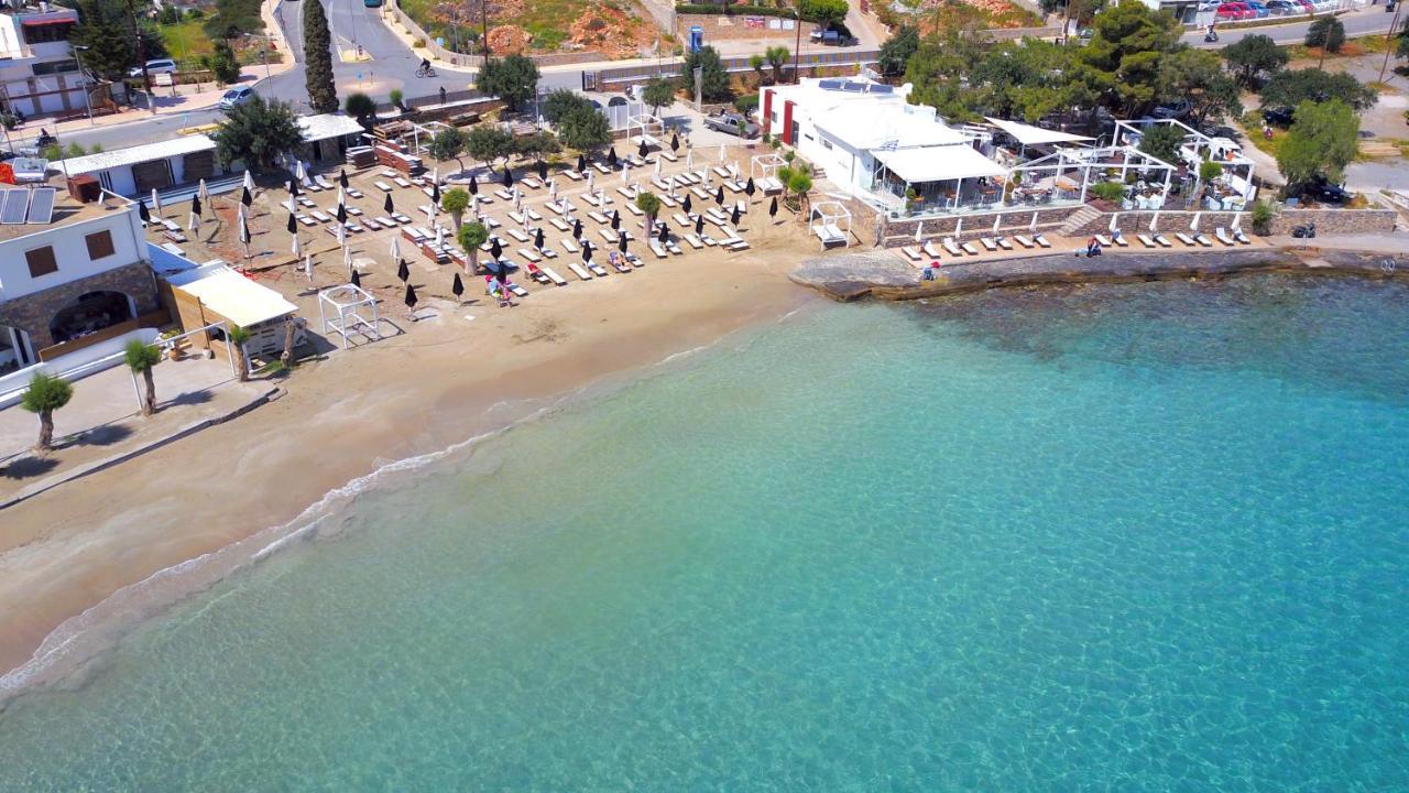 Ammos Lux Apartments Crete Agios Nikolaos  Bagian luar foto