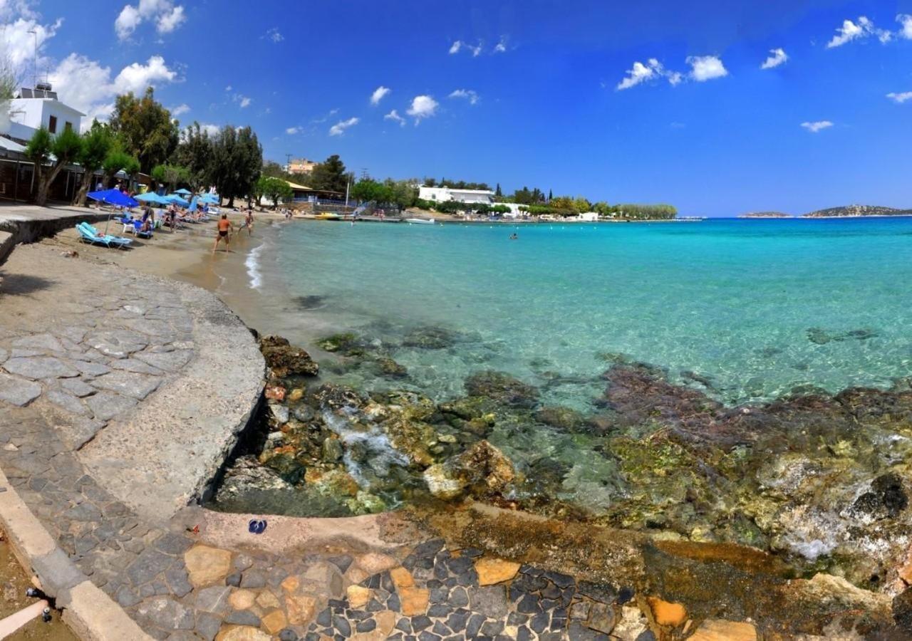 Ammos Lux Apartments Crete Agios Nikolaos  Bagian luar foto