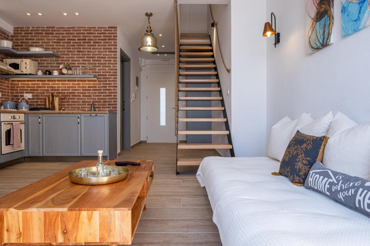 Ammos Lux Apartments Crete Agios Nikolaos  Bagian luar foto