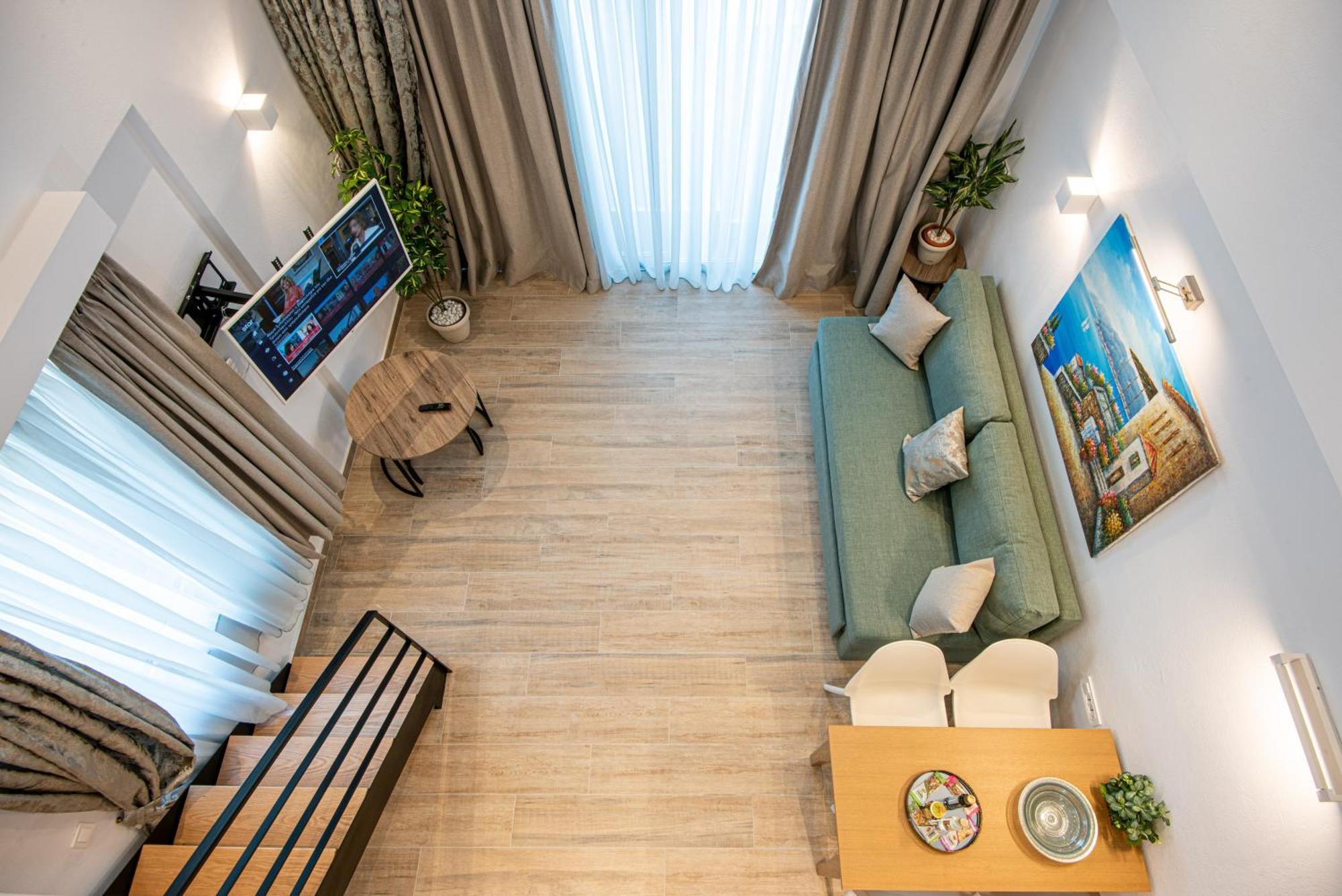 Ammos Lux Apartments Crete Agios Nikolaos  Bagian luar foto