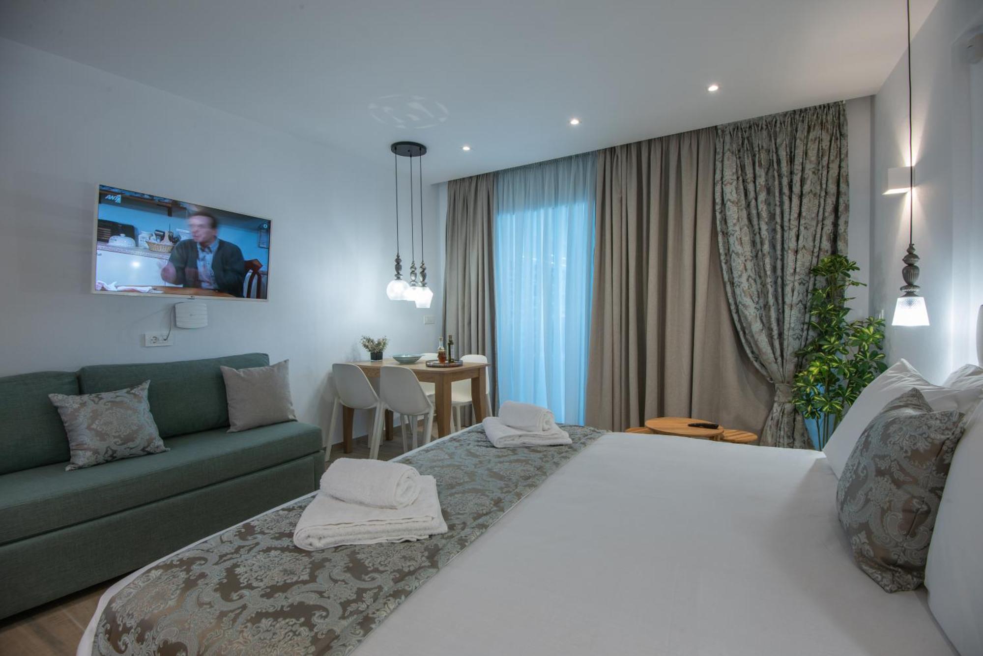Ammos Lux Apartments Crete Agios Nikolaos  Bagian luar foto