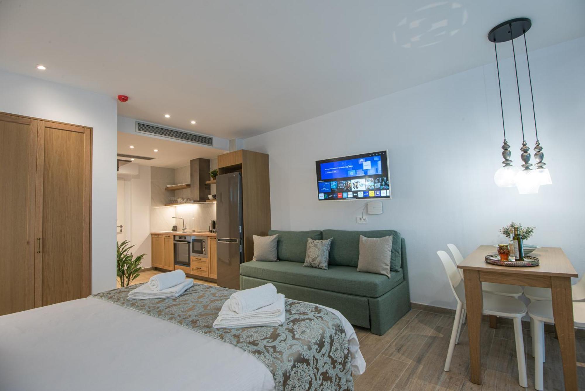 Ammos Lux Apartments Crete Agios Nikolaos  Bagian luar foto