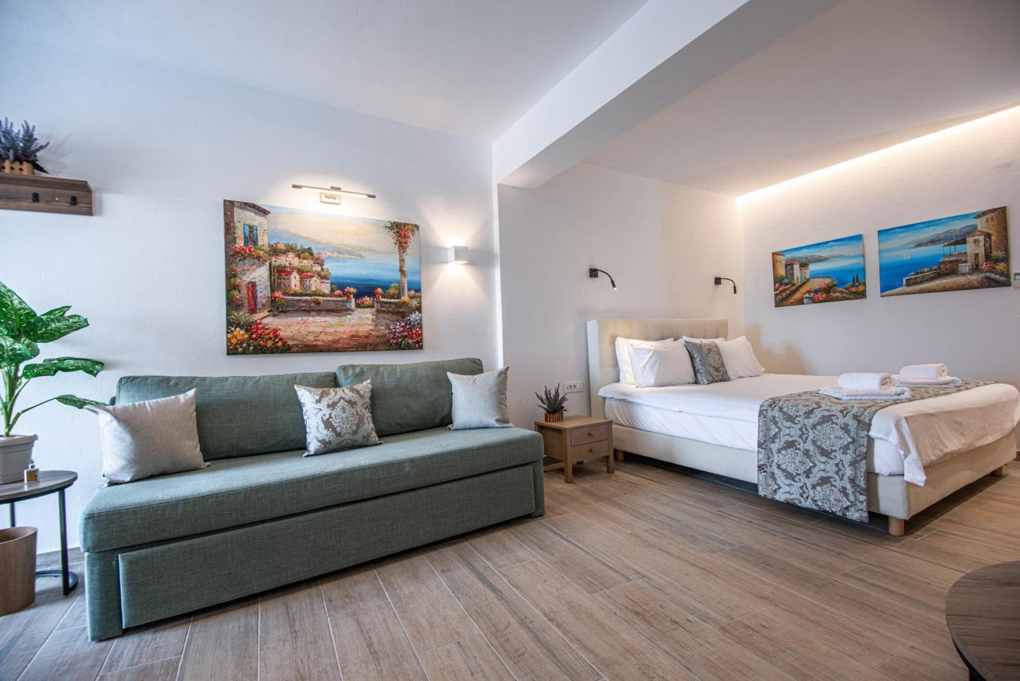 Ammos Lux Apartments Crete Agios Nikolaos  Bagian luar foto