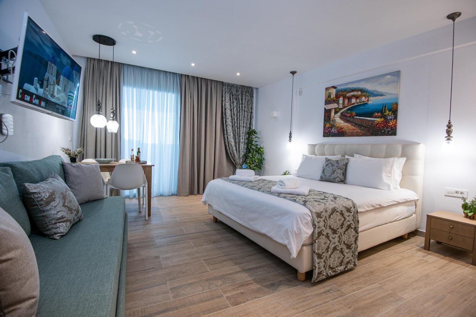 Ammos Lux Apartments Crete Agios Nikolaos  Bagian luar foto