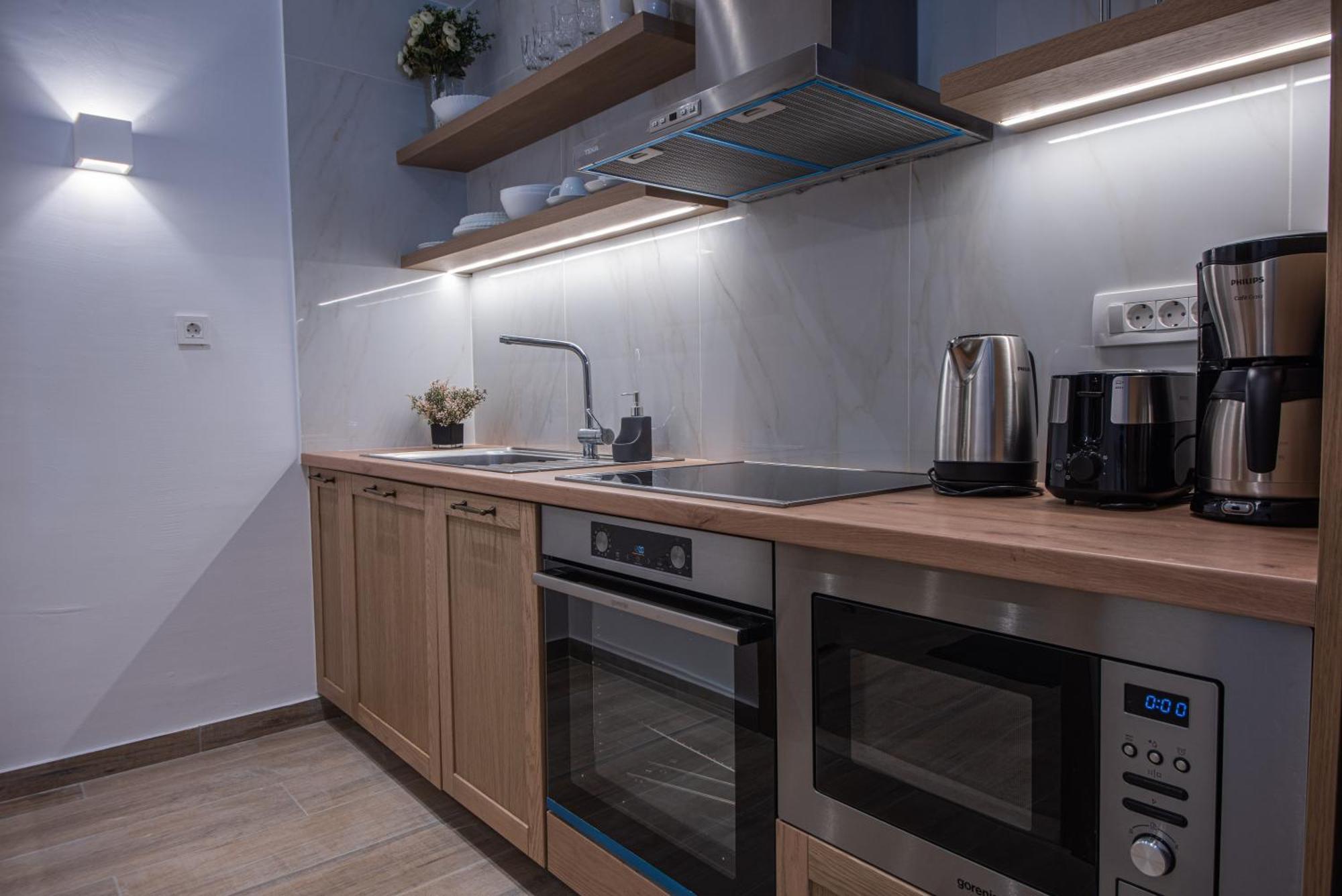 Ammos Lux Apartments Crete Agios Nikolaos  Bagian luar foto