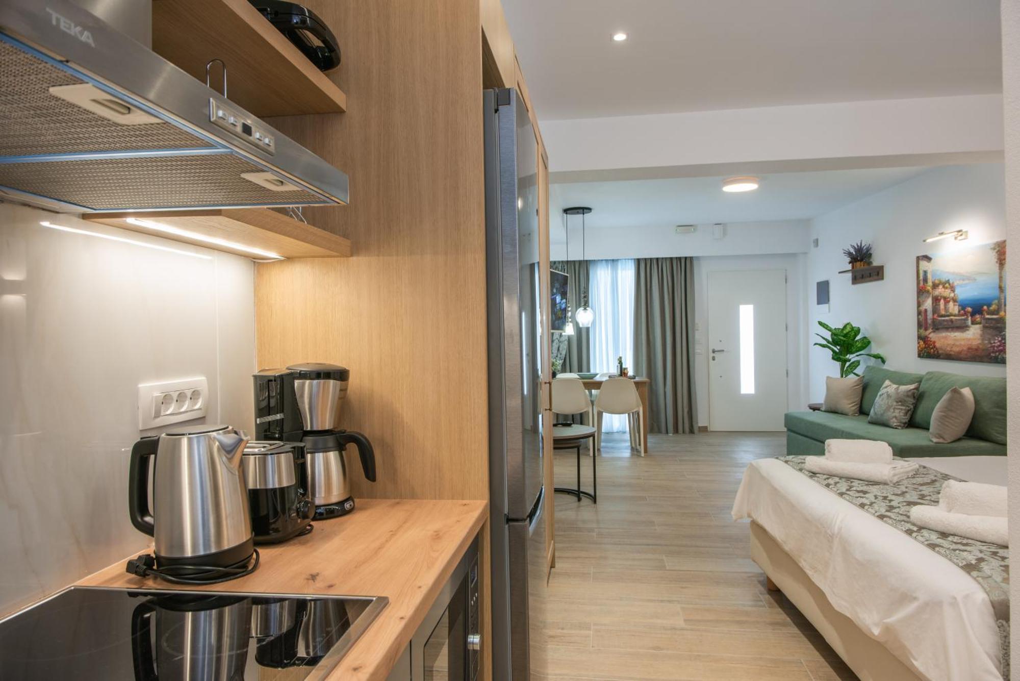 Ammos Lux Apartments Crete Agios Nikolaos  Bagian luar foto