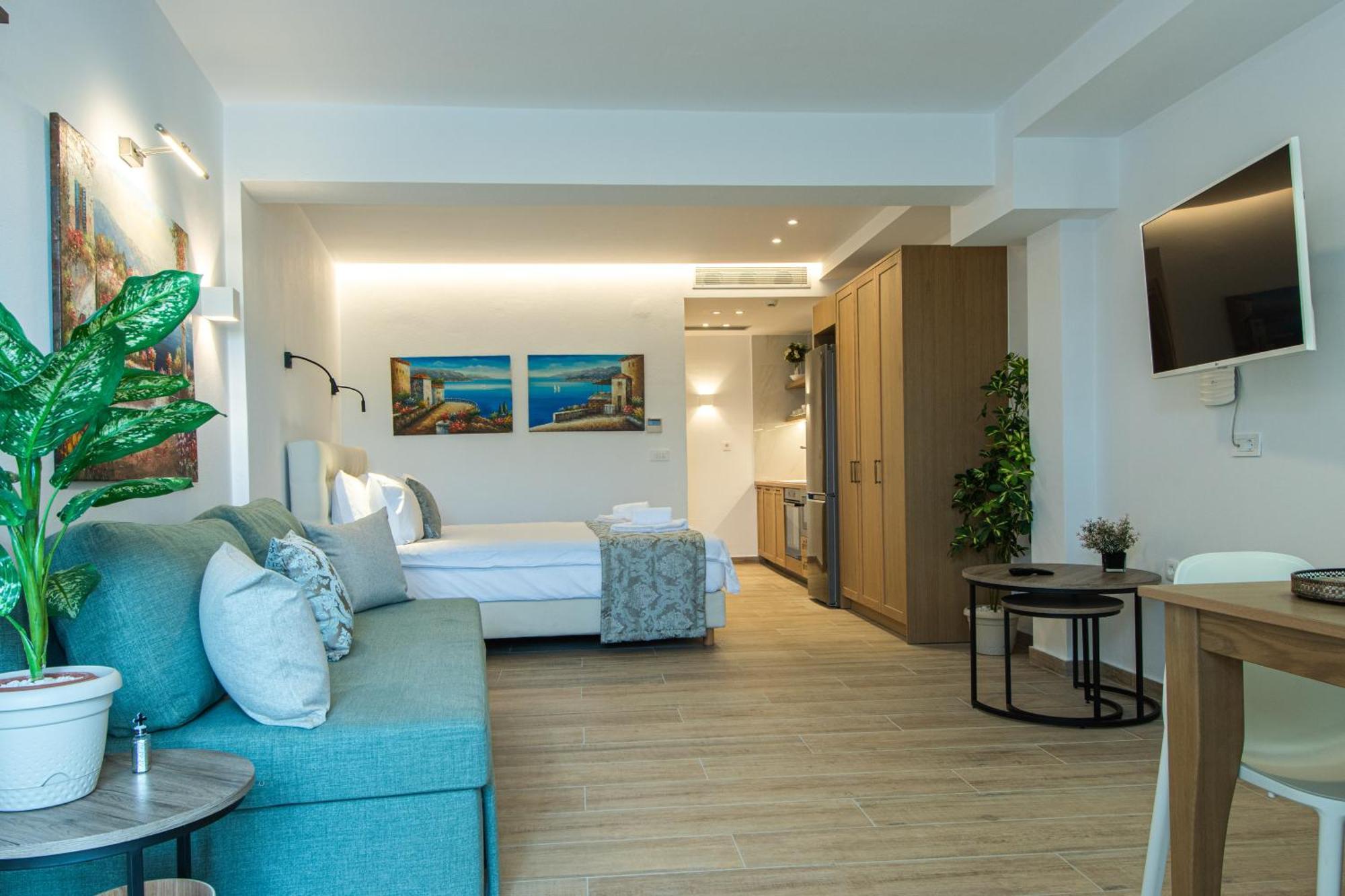 Ammos Lux Apartments Crete Agios Nikolaos  Bagian luar foto